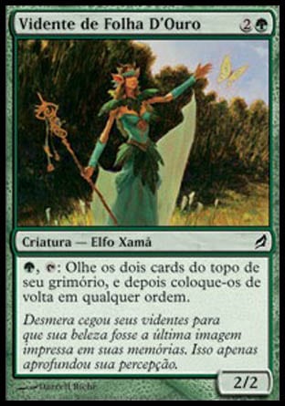 Vidente de Folha D'Ouro / Gilt-Leaf Seer - Magic: The Gathering - MoxLand