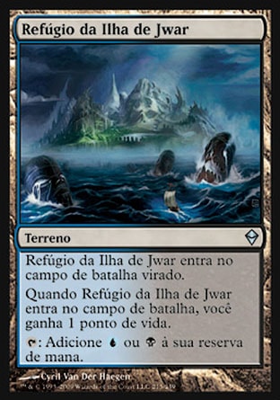 Refúgio da Ilha de Jwar / Jwar Isle Refuge - Magic: The Gathering - MoxLand