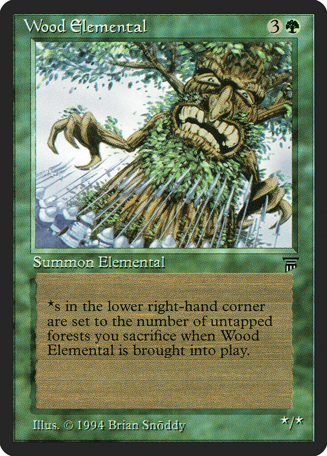 Wood Elemental / Wood Elemental - Magic: The Gathering - MoxLand