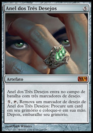 Anel dos Três Desejos / Ring of Three Wishes - Magic: The Gathering - MoxLand