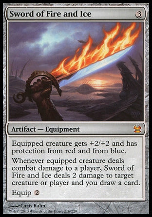 Espada de Fogo e Gelo / Sword of Fire and Ice - Magic: The Gathering - MoxLand