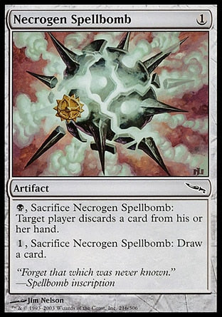 Magibomba de Necrogênio / Necrogen Spellbomb - Magic: The Gathering - MoxLand