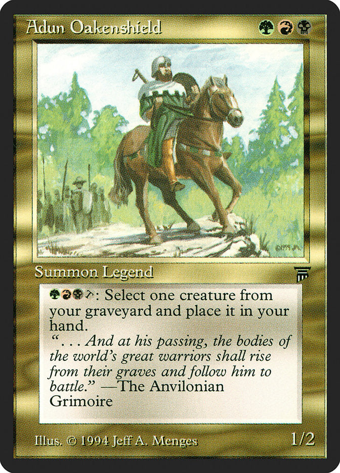 Adun Oakenshield / Adun Oakenshield - Magic: The Gathering - MoxLand