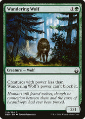 Lobo Errante / Wandering Wolf - Magic: The Gathering - MoxLand