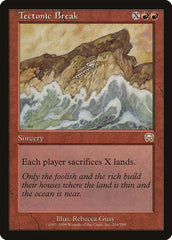 Ruptura Tectônica / Tectonic Break - Magic: The Gathering - MoxLand