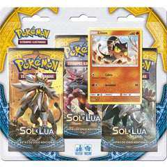 Blister Triplo - Sol e Lua Litten - Pokémon TCG - MoxLand