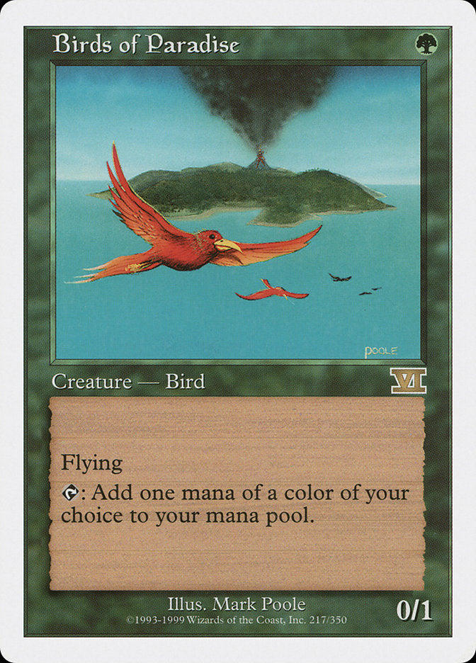 Aves do Paraíso / Birds of Paradise - Magic: The Gathering - MoxLand