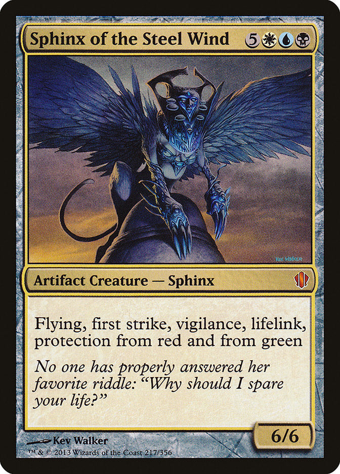 Esfinge do Vento de Aço / Sphinx of the Steel Wind - Magic: The Gathering - MoxLand