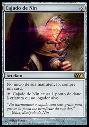 Cajado de Nin / Staff of Nin - Magic: The Gathering - MoxLand