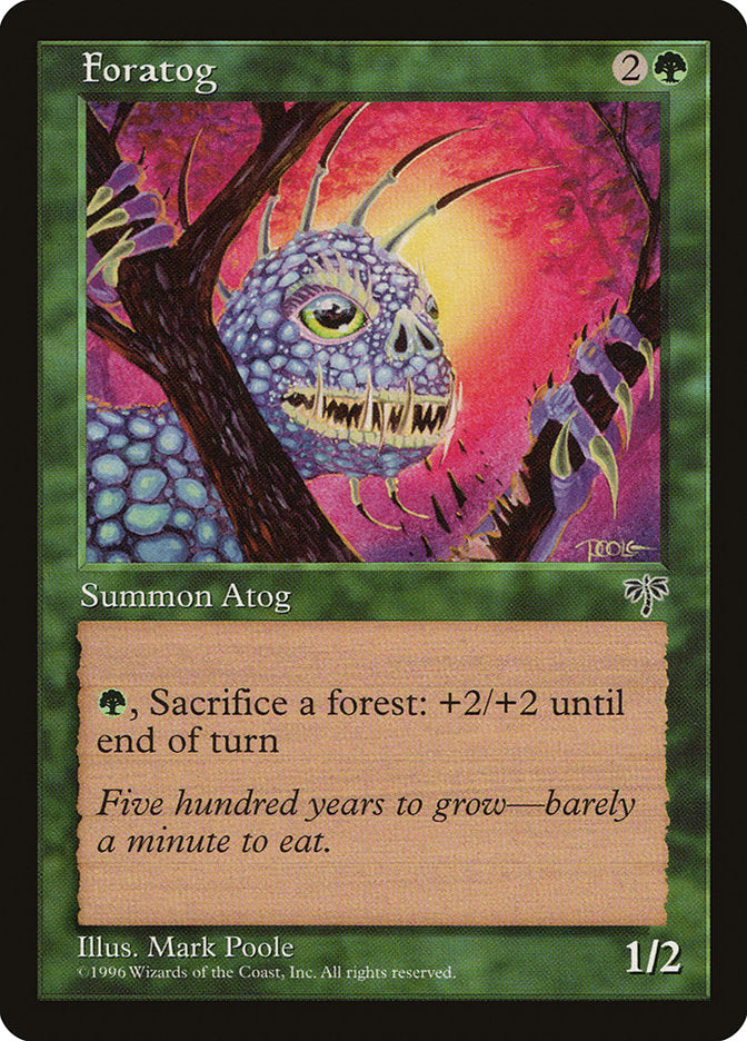 Atogue Voraz / Foratog - Magic: The Gathering - MoxLand