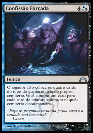 Confissão Forçada / Coerced Confession - Magic: The Gathering - MoxLand