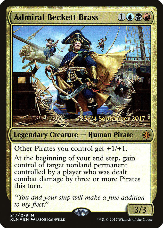 Almirante Beckett Bronze / Admiral Beckett Brass - Magic: The Gathering - MoxLand