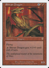 Dragão de Shiva / Shivan Dragon - Magic: The Gathering - MoxLand