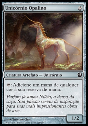 Unicórnio Opalino / Opaline Unicorn - Magic: The Gathering - MoxLand