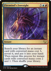 Previsão do Mente de Fogo / Firemind's Foresight - Magic: The Gathering - MoxLand