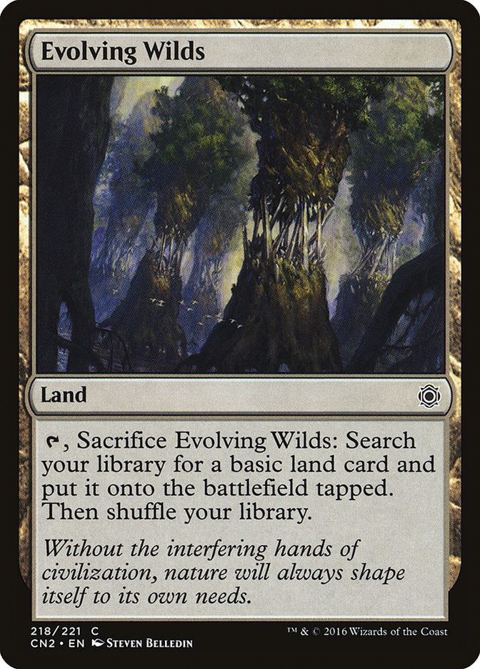 Terras em Desenvolvimento / Evolving Wilds - Magic: The Gathering - MoxLand