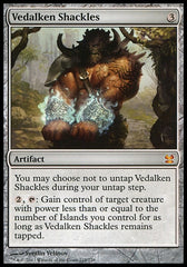 Grilhões dos Vedalkeanos / Vedalken Shackles - Magic: The Gathering - MoxLand