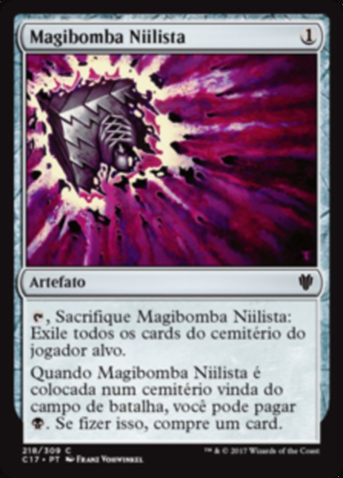 Magibomba Niilista / Nihil Spellbomb - Magic: The Gathering - MoxLand