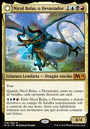 Nicol Bolas, o Devastador / Nicol Bolas, the Ravager - Magic: The Gathering - MoxLand