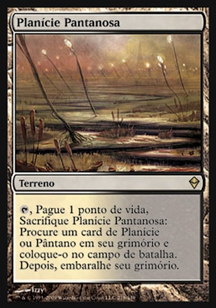 Planície Pantanosa / Marsh Flats - Magic: The Gathering - MoxLand