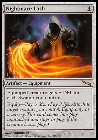 Chicote de Crina de Pesadelo / Nightmare Lash - Magic: The Gathering - MoxLand