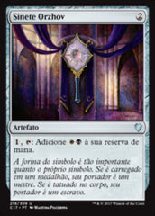 Sinete Orzhov / Orzhov Signet - Magic: The Gathering - MoxLand