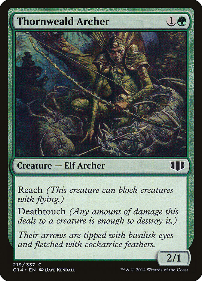 Arqueiro de Espinoflora / Thornweald Archer - Magic: The Gathering - MoxLand