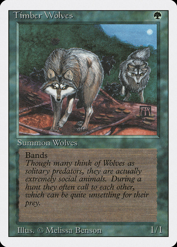 Lobos da Floresta / Timber Wolves - Magic: The Gathering - MoxLand