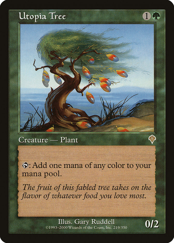 Árvore da Utopia / Utopia Tree - Magic: The Gathering - MoxLand