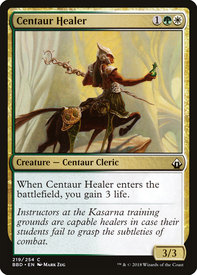 Curandeiro Centauro / Centaur Healer - Magic: The Gathering - MoxLand