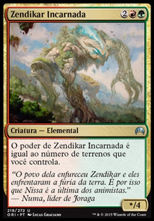 Zendikar Incarnada / Zendikar Incarnate - Magic: The Gathering - MoxLand