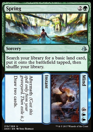 Fonte / Ideias / Spring / Mind - Magic: The Gathering - MoxLand