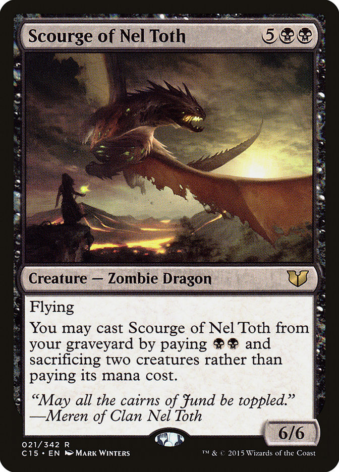 Scourge of Nel Toth / Scourge of Nel Toth - Magic: The Gathering - MoxLand