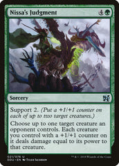 Julgamento de Nissa / Nissa's Judgment - Magic: The Gathering - MoxLand