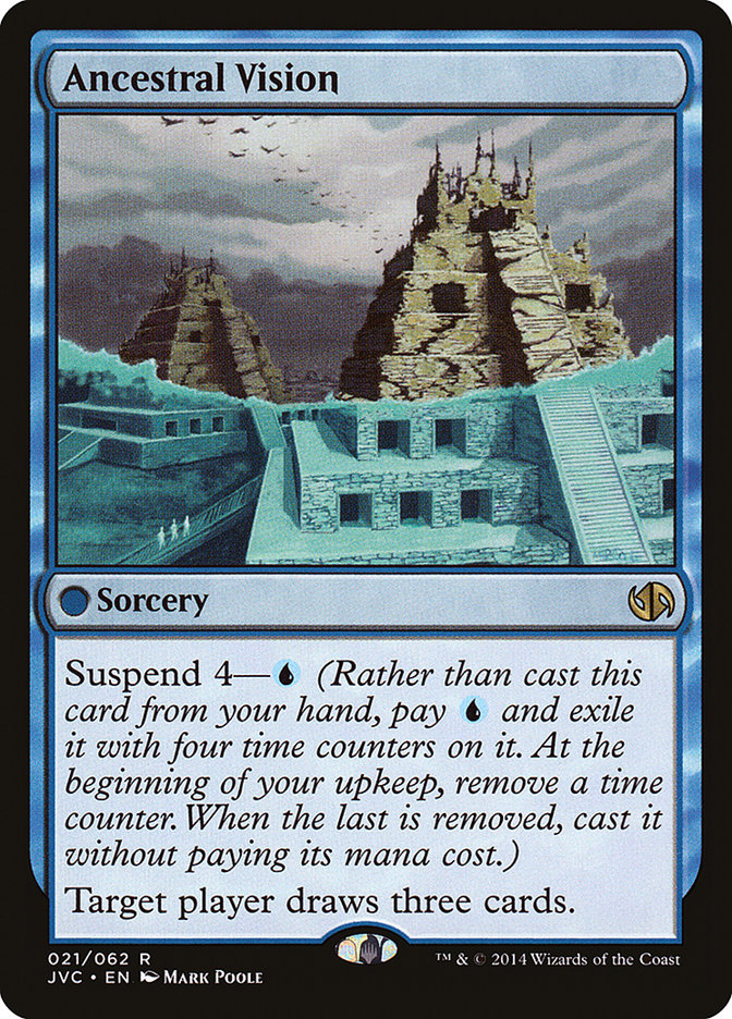 Visão Ancestral / Ancestral Vision - Magic: The Gathering - MoxLand