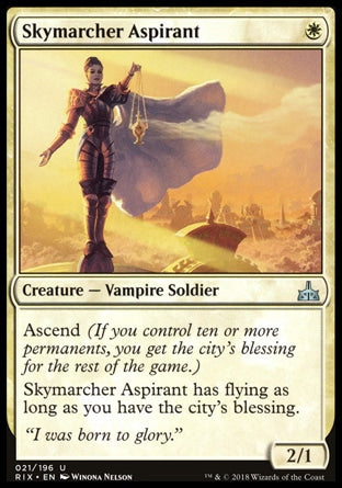 Aspirante a Marchadora Celeste / Skymarcher Aspirant - Magic: The Gathering - MoxLand