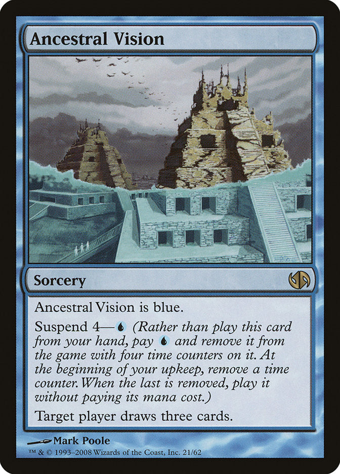 Visão Ancestral / Ancestral Vision - Magic: The Gathering - MoxLand