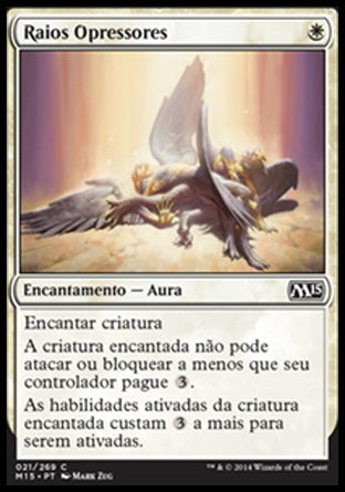 Raios Opressores / Oppressive Rays - Magic: The Gathering - MoxLand