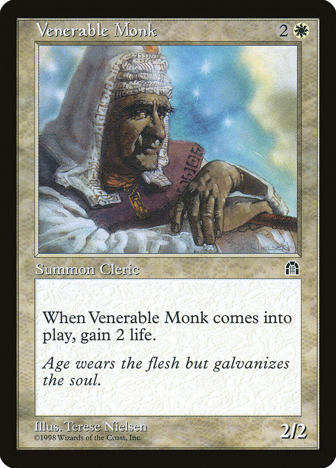 Monge Venerável / Venerable Monk - Magic: The Gathering - MoxLand