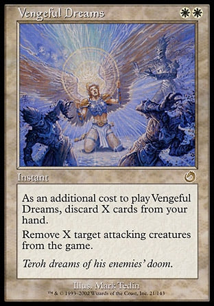 Sonhos Vingativos / Vengeful Dreams - Magic: The Gathering - MoxLand