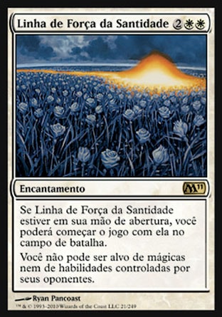 Linha de Força da Santidade / Leyline of Sanctity - Magic: The Gathering - MoxLand