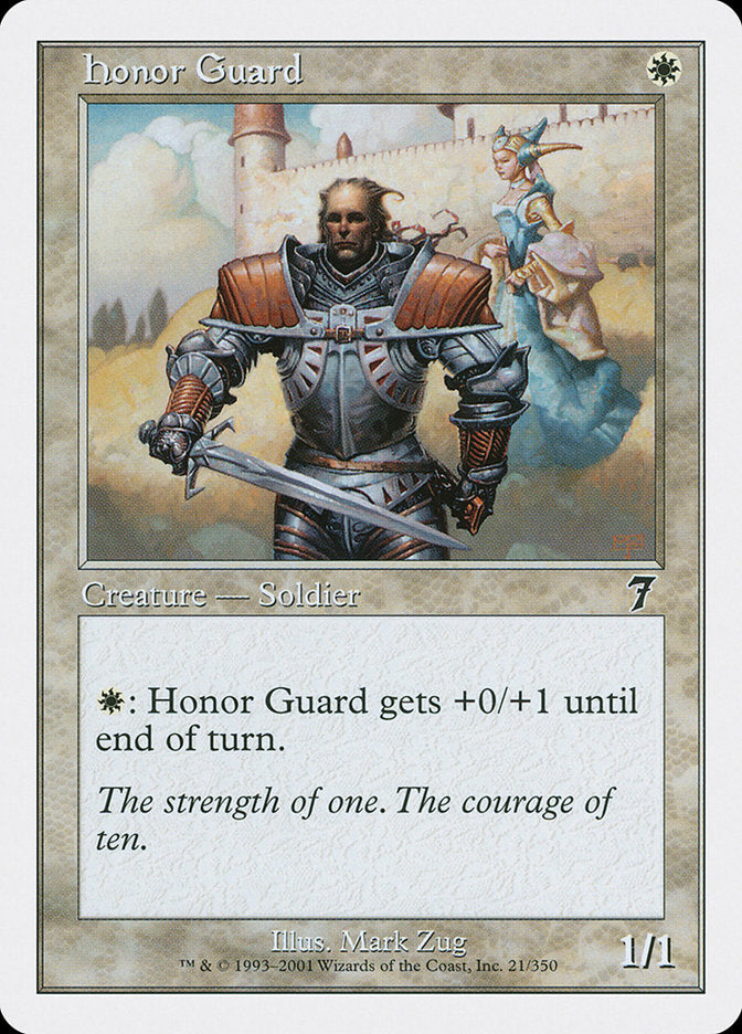 Guarda de Honra / Honor Guard - Magic: The Gathering - MoxLand