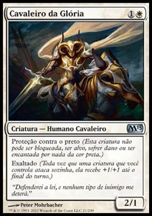 Cavaleiro da Glória / Knight of Glory - Magic: The Gathering - MoxLand