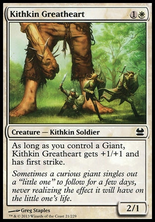 Kithkin Intrépido / Kithkin Greatheart - Magic: The Gathering - MoxLand