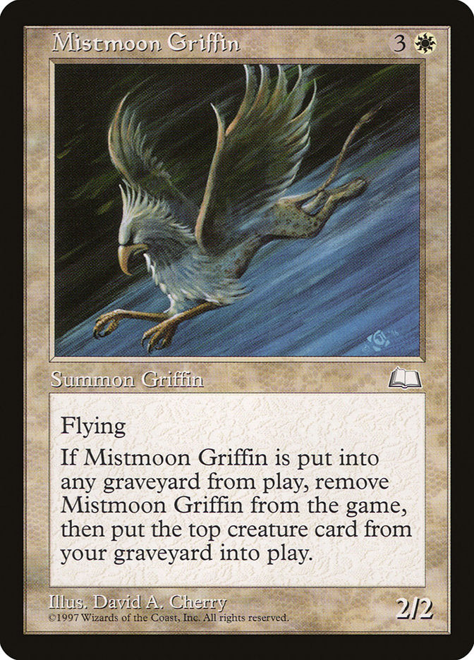 Grifo da Lua Enevoada / Mistmoon Griffin - Magic: The Gathering - MoxLand