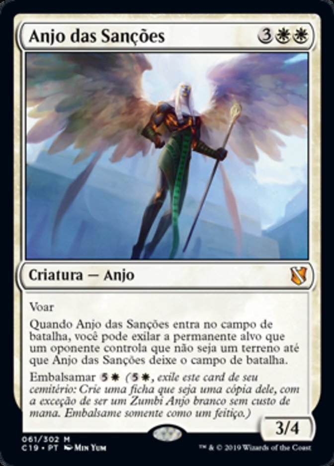 Anjo das Sanções / Angel of Sanctions - Magic: The Gathering - MoxLand
