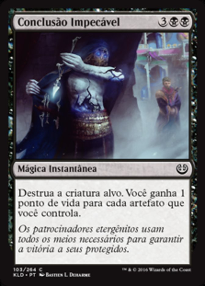 Conclusão Impecável / Tidy Conclusion - Magic: The Gathering - MoxLand