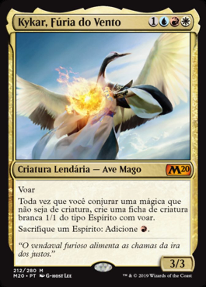 Kykar, Fúria do Vento / Kykar, Wind's Fury - Magic: The Gathering - MoxLand