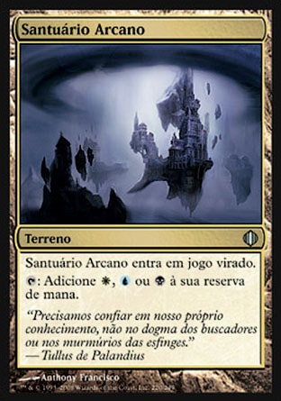 Santuário Arcano / Arcane Sanctum - Magic: The Gathering - MoxLand