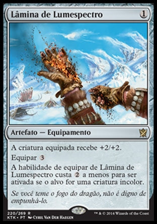 Lâmina de Lumespectro / Ghostfire Blade - Magic: The Gathering - MoxLand